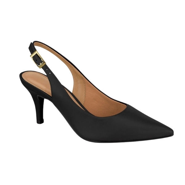 Scarpin Vizzano Slingback Salto Fino